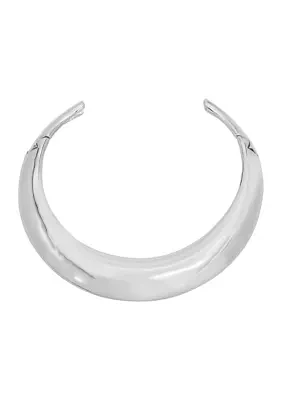 Sculpted Hinged Collar Necklace