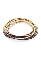 Multi Row Stretch Bracelet Set