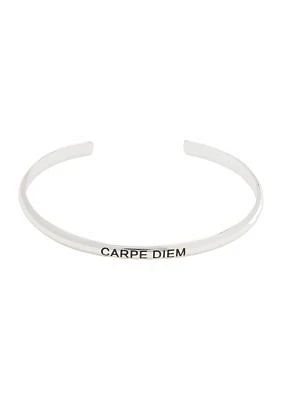 Carpe Diem Bangle and Multi Stretch Bracelet Set