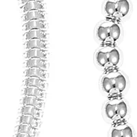 Beaded and Link Bracelet Trio Set