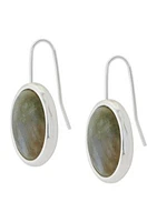 Modern Set Stone Earrings