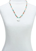 Beaded Pendant Necklace