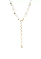 Mother of Pearl Beaded Collar Necklace