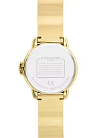 Arden Gold-Tone Stainless Steel Bangle Bracelet Watch