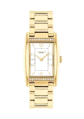 Reese Gold-Tone Stainless Steel Bracelet Watch