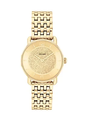 Elliot Stainless Steel Glitter Dial Bracelet Watch