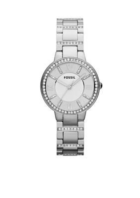 Women's Stainless Steel Virginia Three Hand Glitz Watch