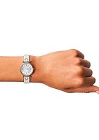 Carlie Three Hand Two Tone Stainless Steel Watch