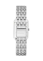 Raquel Three-Hand Date Stainless Steel Watch