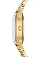 Harlow Three-Hand Gold-Tone Stainless Steel Watch