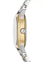 Harlow Three-Hand Two-Tone Stainless Steel Watch