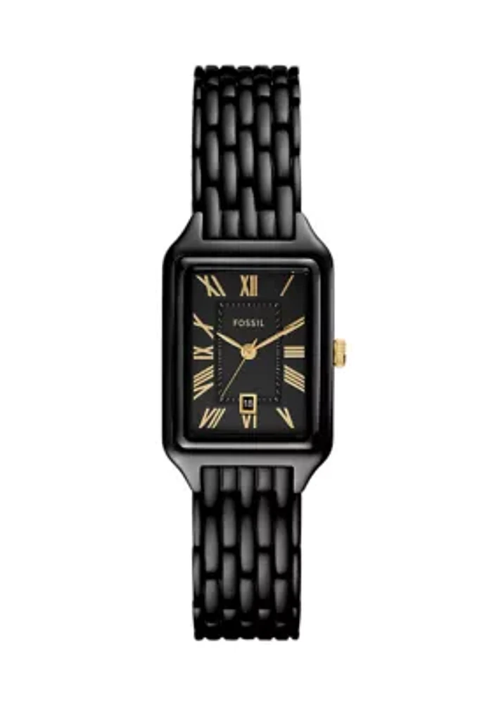 Black Rectangle Watch