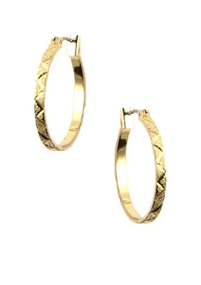 Small Gold Hoop Earrings