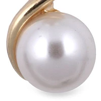 Pearl S Clip Earring