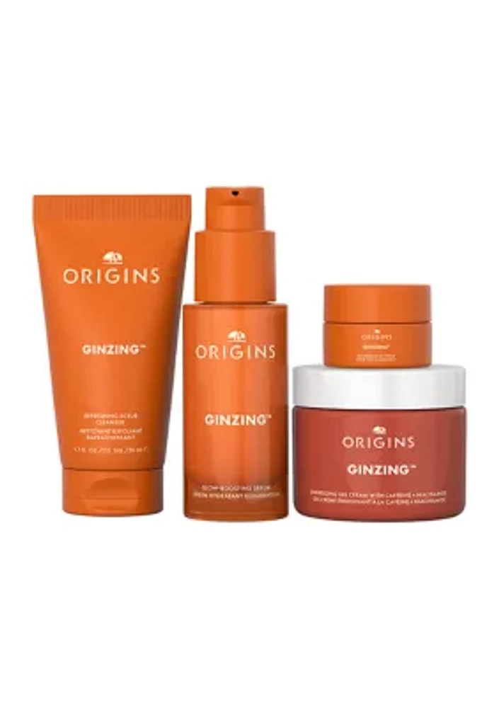 GINZING™ Glowy Skincare Essentials Gift Set - $106 Value!