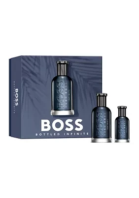 Men's 2-Piece BOSS Bottled Infinite Eau de Parfum Spring Summer Gift Set - $178 Value!