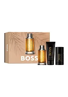 Men's 3-Piece BOSS The Scent Eau de Toilette Spring Summer Gift Set - $157 Value!