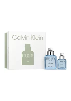  2-Piece ETERNITY AQUA for Men Gift Set - $156 Value!