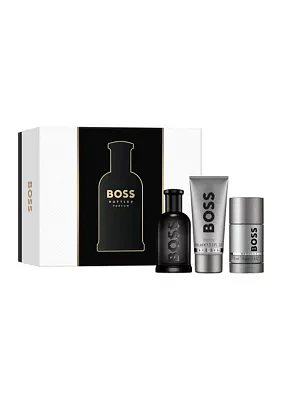 Men's 3-Piece BOSS Bottled Parfum Gift Set - $186 Value!