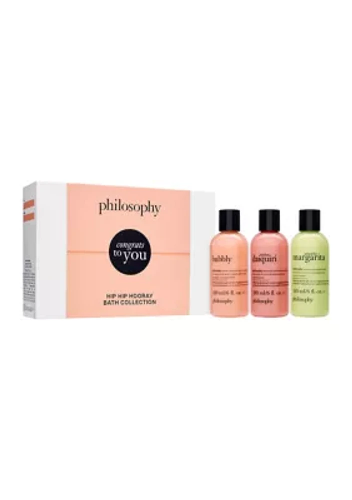 3-Piece Congrats Shower Gel Set