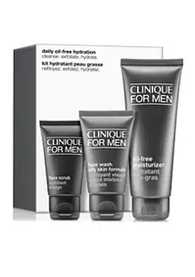Clinique Daily Oil-Free Hydration Skincare Set for Men - $48.50 Value!