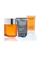 Happy For Him Men's Skincare & Fragrance Set - A $118 Value!