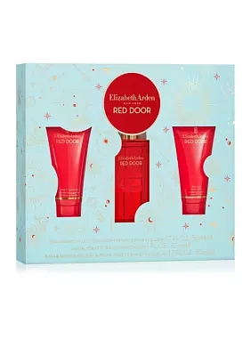  Red Door 3-Piece Women's Perfume Gift Set, 1.0 fl oz Eau de Toilette