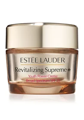 Revitalizing Supreme+ Cream Moisturizer with Hyaluronic Acid & Peptides SPF 25