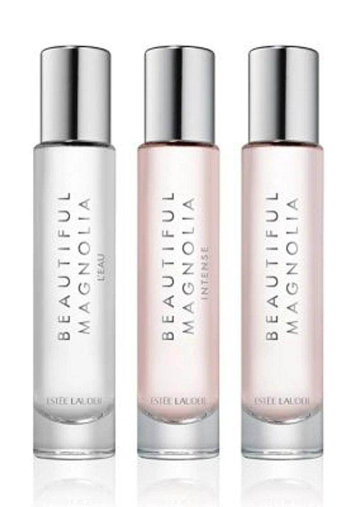 Beautiful Magnolia Travel Spray Set