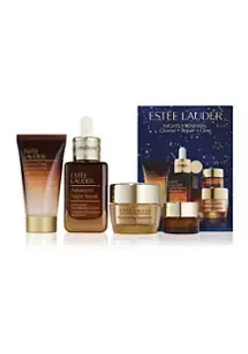 Estée Lauder Nightly Renewal Skincare Set - $204 Value!