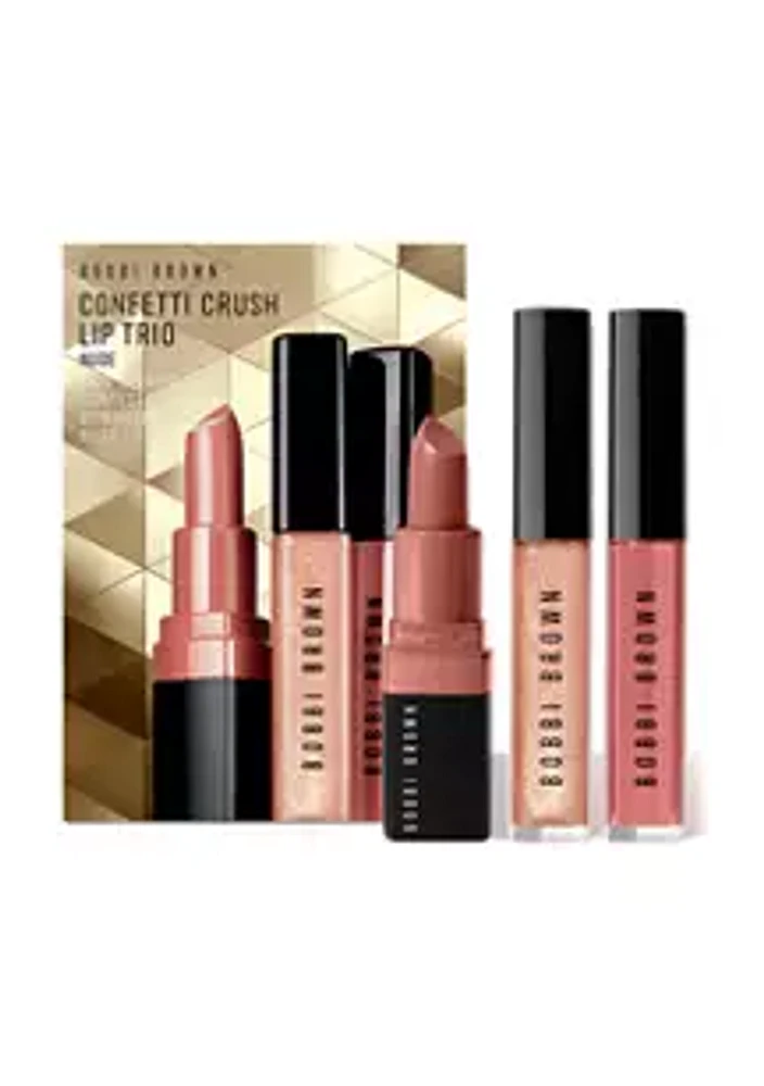 Bobbi Brown Confetti Crush Hydrating Lip Trio - Nude - $59 Value!