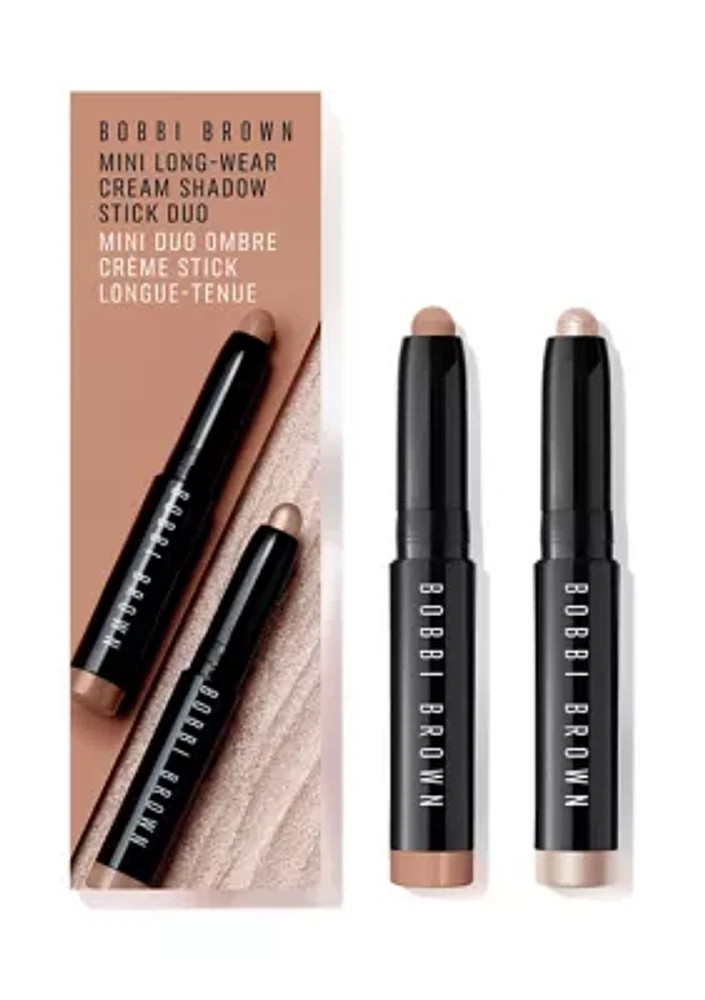 Mini Long-Wear Waterproof Cream Eyeshadow Stick Duo - $34 Value!