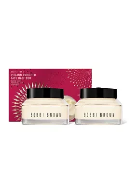 Vitamin Enriched Face Base Primer Moisturizer Duo Set with Vitamin C + Hyaluronic Acid 