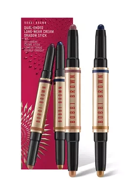 Dual-Ended Long-Wear Waterproof Cream Eyeshadow Stick Set  