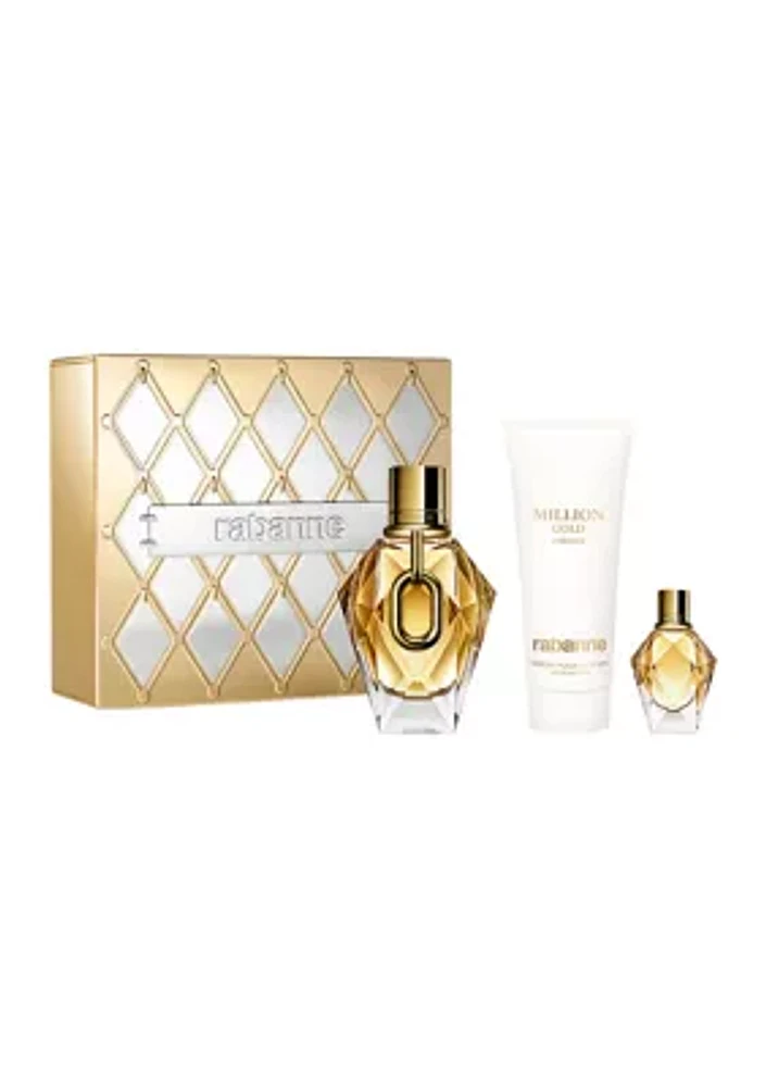 Million Gold For Her Eau de Parfum 3-Piece Women's Gift Set