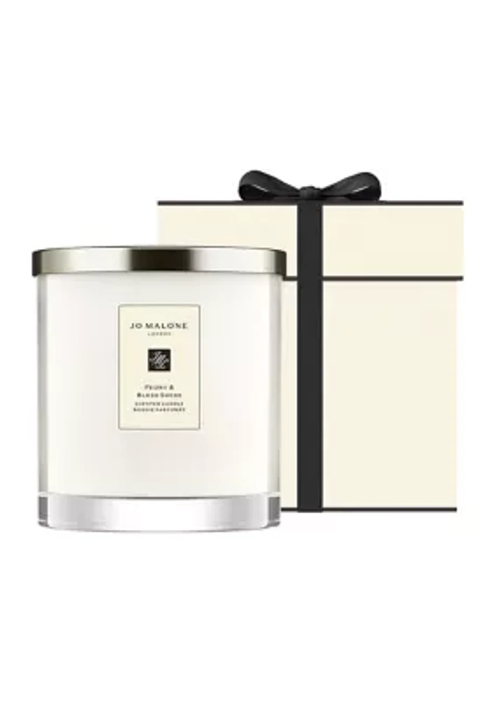 Peony & Blush Suede Luxury Candle