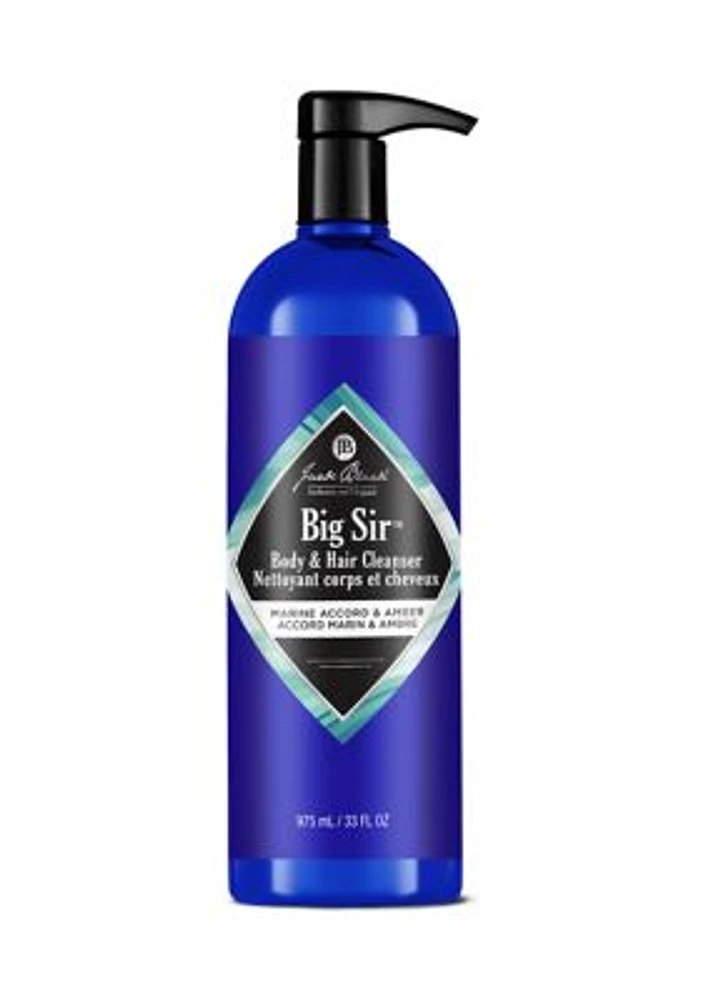 Big Sir™ Body & Hair Cleanser with Marine Accord & Amber 