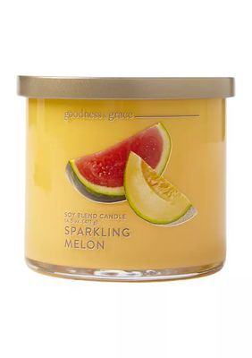 Sparkling Melon 3 Wick Candle