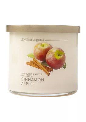 Cinnamon Apple 3 Wick Candle