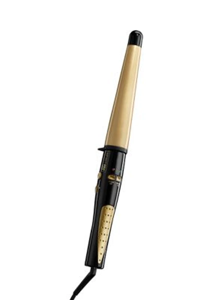 InfinitiPRO by Conair® GOLD 1.25 in - 0.75 in Tourmaline Ceramic Curling Wand