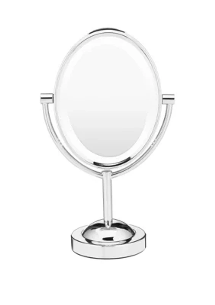 1x/7x Oval Lighted Mirror