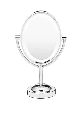 1x/7x Oval Lighted Mirror