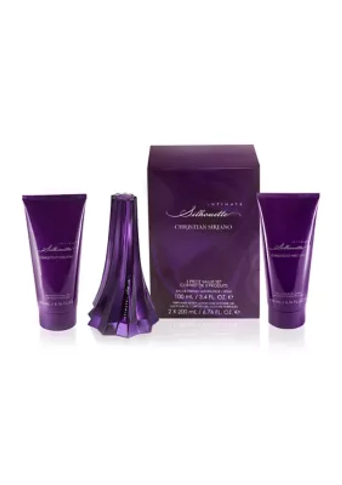 Intimate Silhouette 3 Piece Gift Set