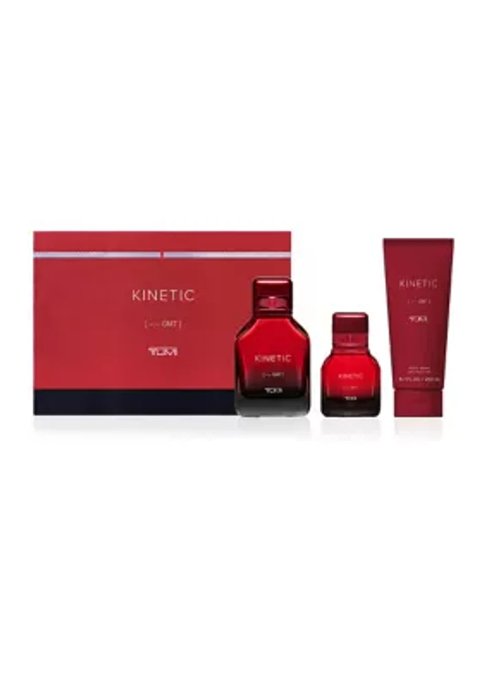 Kinetic [--:-- GMT] For Men 3-Piece Body Wash Gift Set - $230 Value!