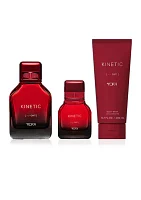 Kinetic [--:-- GMT] For Men 3-Piece Body Wash Gift Set - $230 Value!