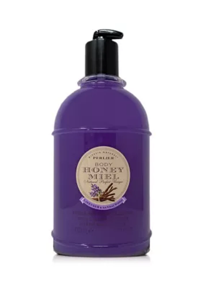 Honey + Lavender & Sandalwood Bath Cream - Jumbo Size 