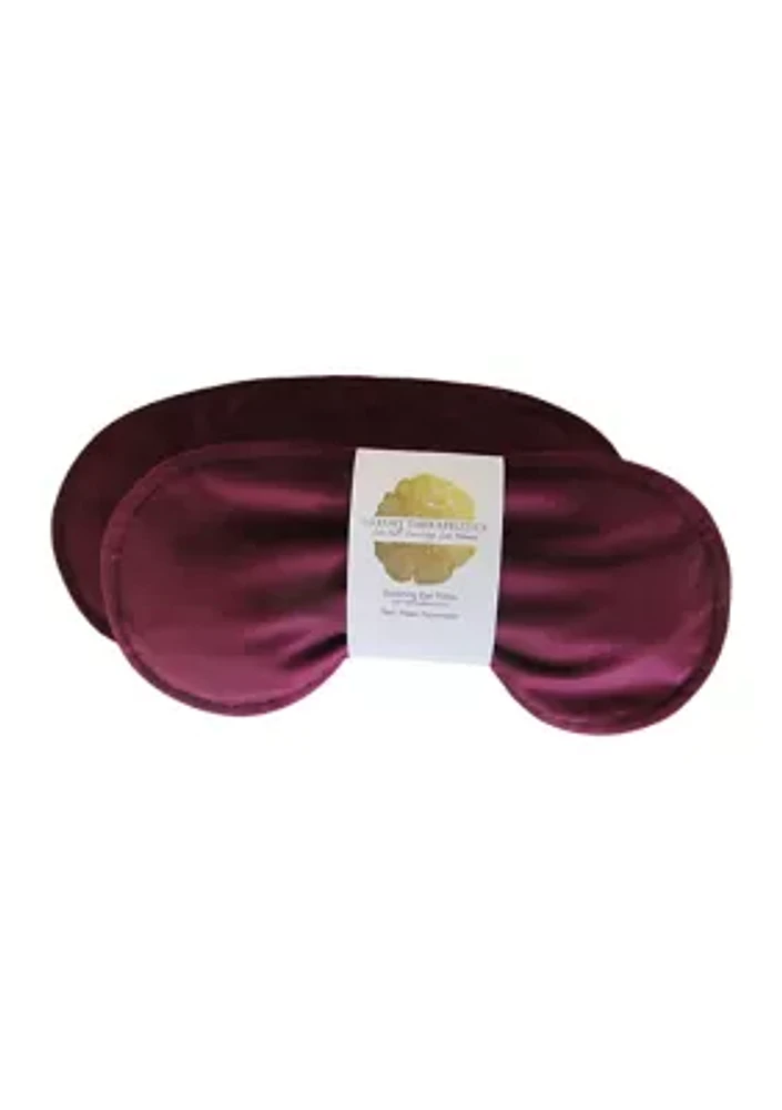 Soothing Eye Pillow - Cranberry Velvet