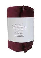 Luxury Spa Wrap - Cranberry Velvet