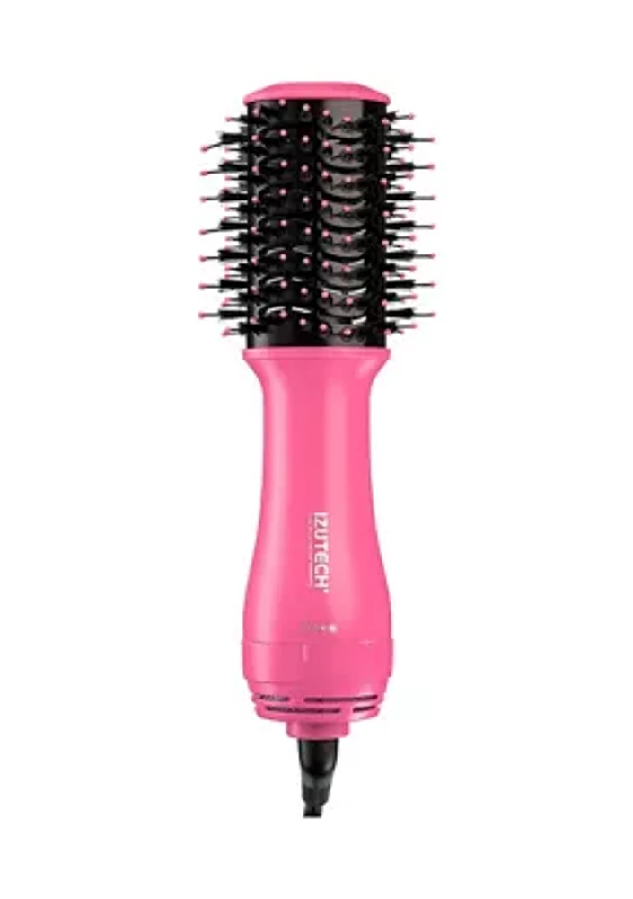 Portable 2-in-1 Hair Dryer With Volumizing Brush