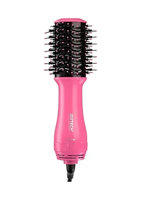 Portable 2-in-1 Hair Dryer With Volumizing Brush